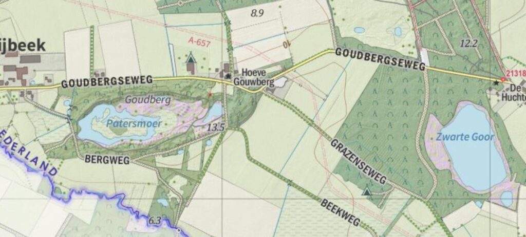 Goudberg en Zwart Goor Natuurgebieden