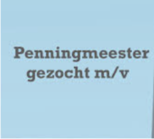 Penningmeester gezocht